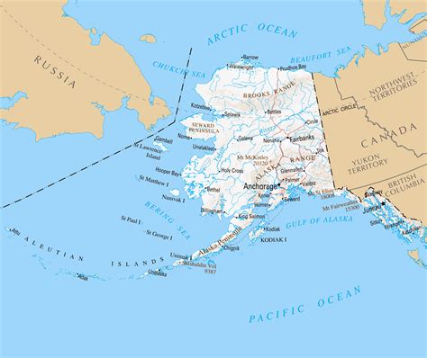 alaska map with cities|Alaska Maps .